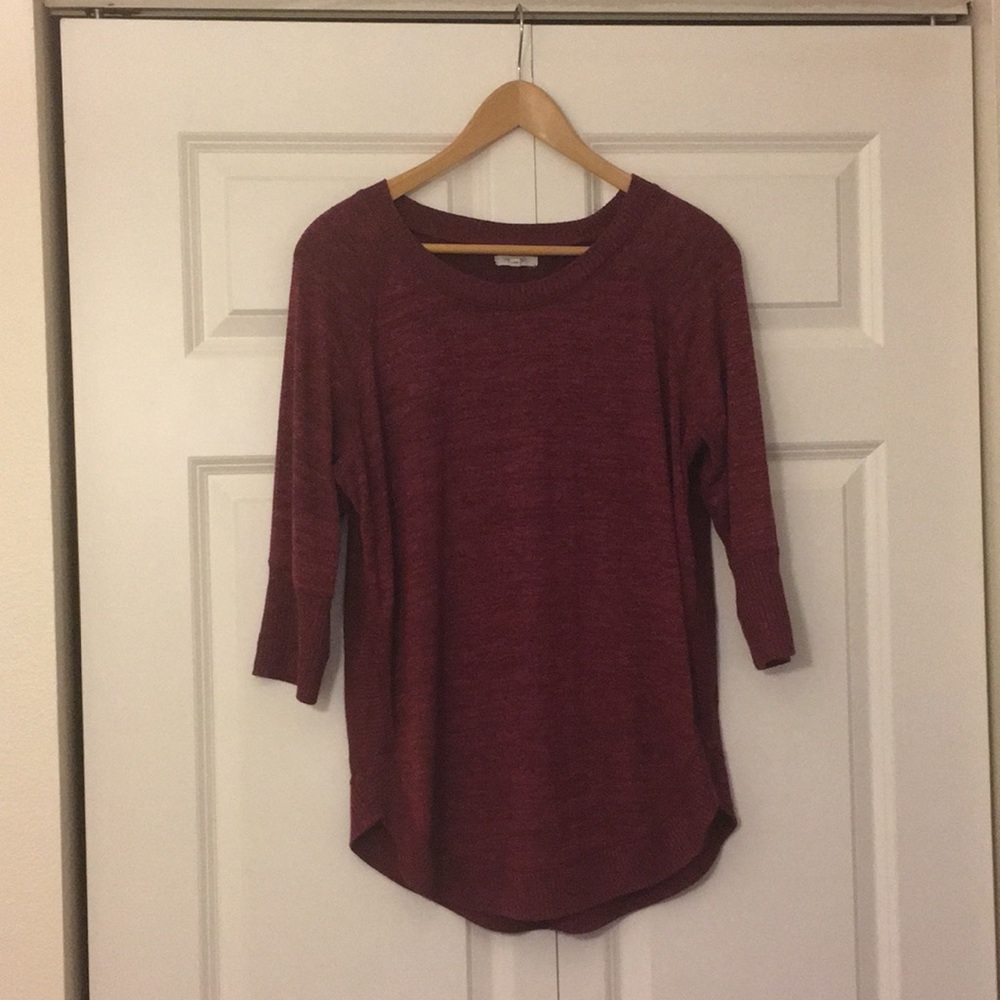 Maroon Maurices Sweater